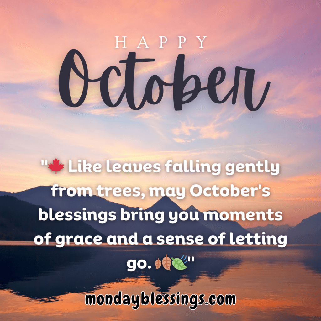 happy october month quotes