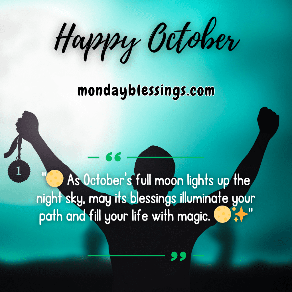 october wishes quotes