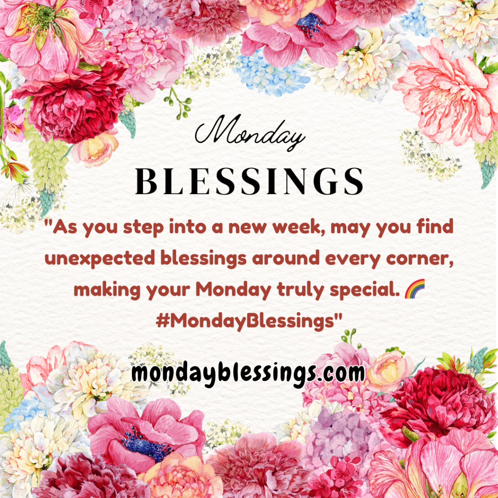 Monday Spiritual Blessings