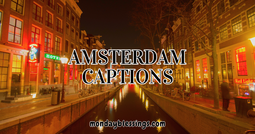 Amsterdam Caption