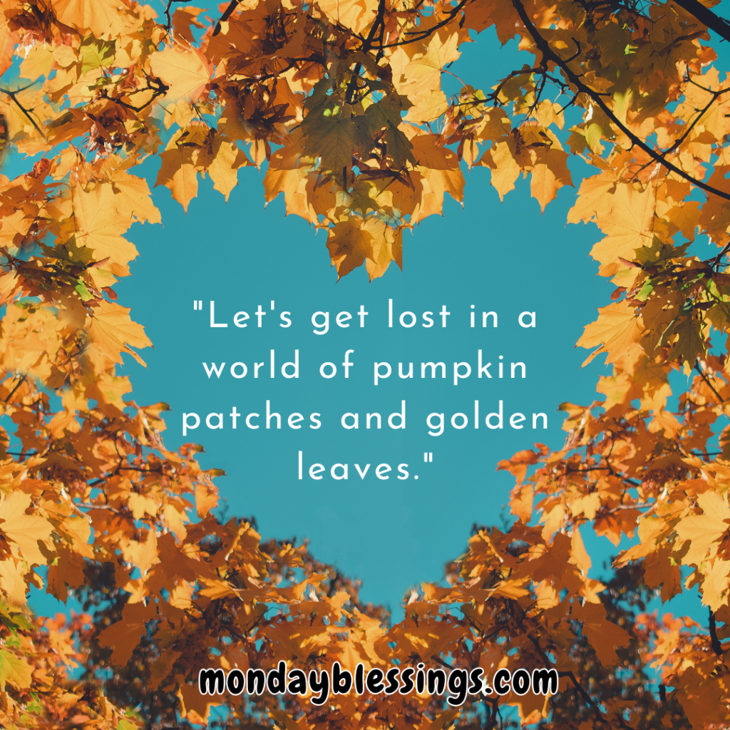 Cute Captions for Fall