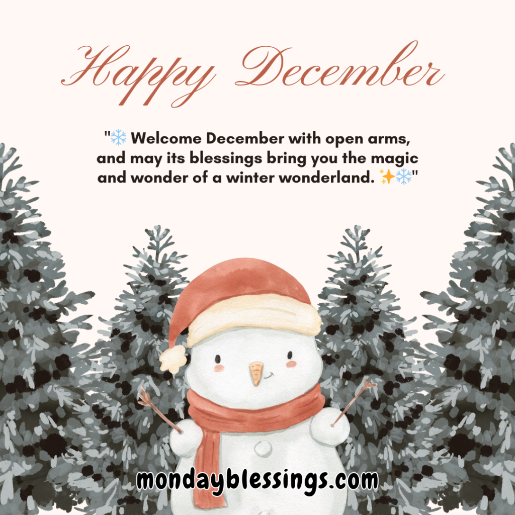 Welcome December Quotes