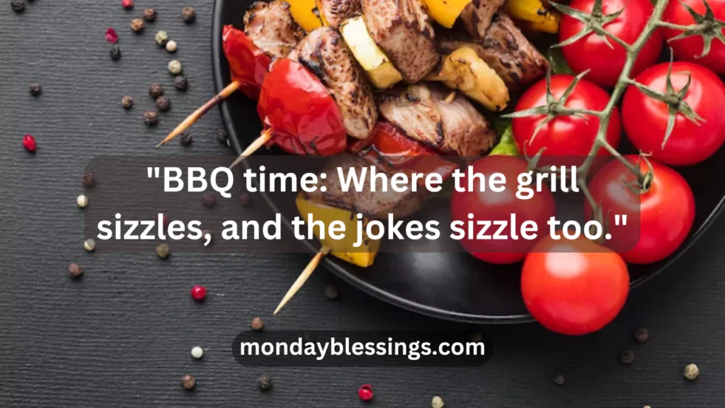 Funny BBQ Captions for Instagram