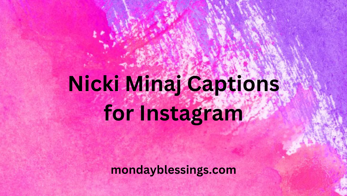 Nicki Minaj Captions